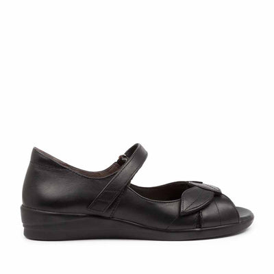 ZIERA DISCO BLACK - Women Sandals - Collective Shoes 