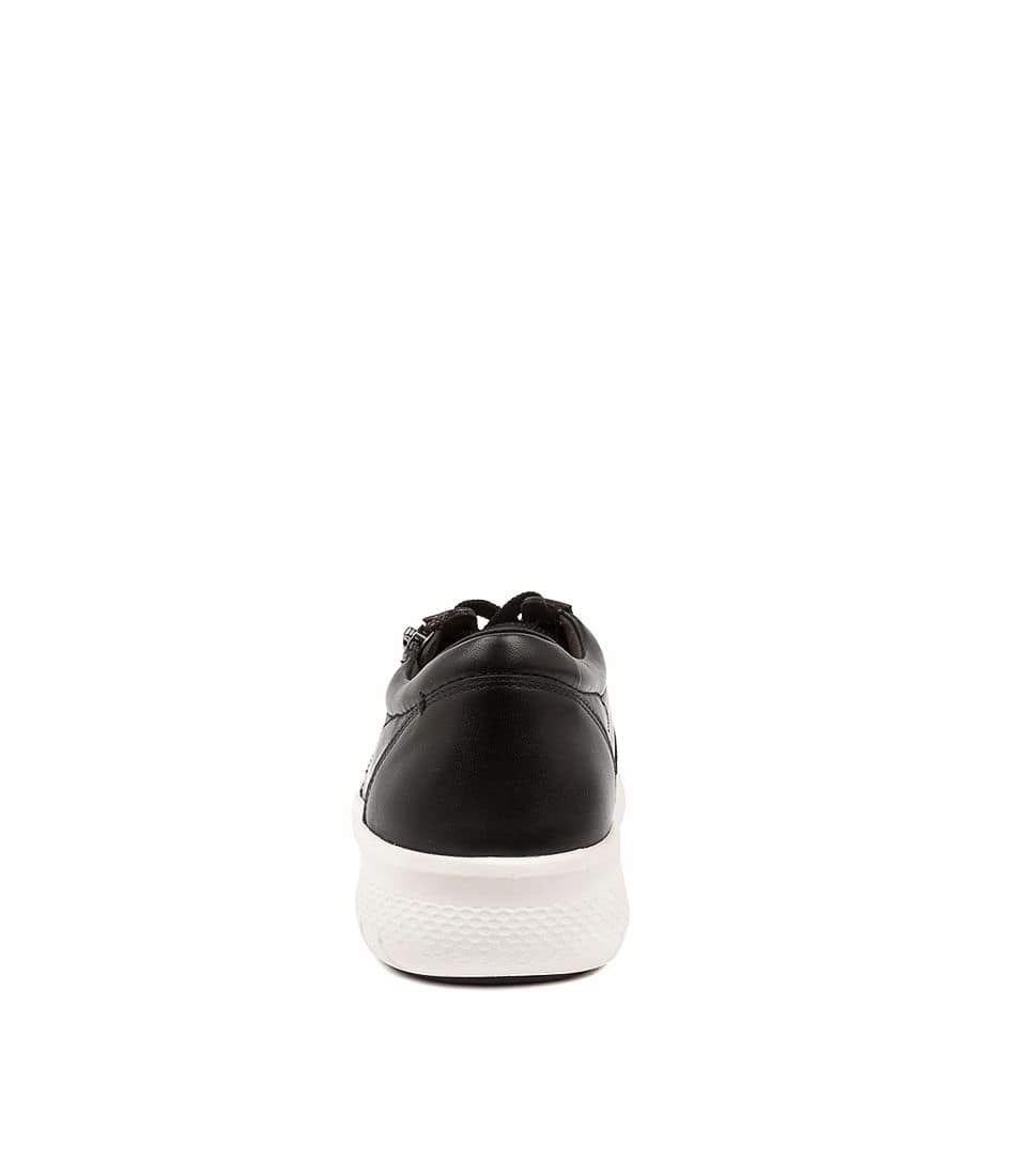 ZIERA SOLAR BLACK WHITE SOLE - Collective Shoes 