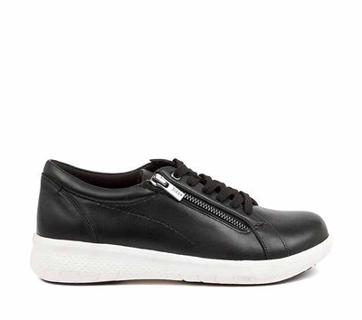 ZIERA SOLAR BLACK WHITE SOLE - Collective Shoes 